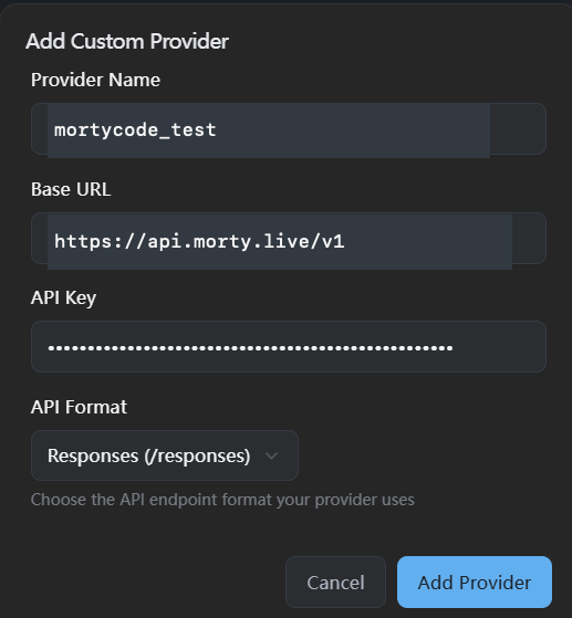 Add provider